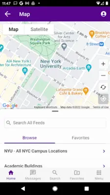 NYU Mobile android App screenshot 0